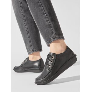 Polobotky Clarks Funny Dream 203066394 Black Leather