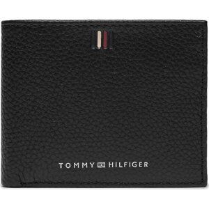 Velká pánská peněženka Tommy Hilfiger Th Central Mini Cc Wallet AM0AM11854 Černá