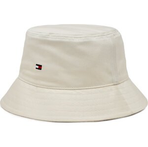 Klobouk Tommy Hilfiger Small Flag Bucket AU0AU01853 Bílá