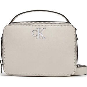 Kabelka Calvin Klein Jeans Minimal Monogram Camera Bag18 K60K610683 Écru