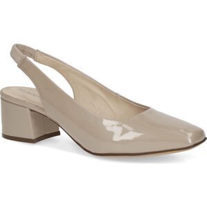 Sandály Caprice 9-29500-20 Beige Patent 423