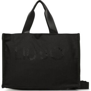 Kabelka Liu Jo L Tote Canvas Logo S 2A3113 T0300 Nero 22222