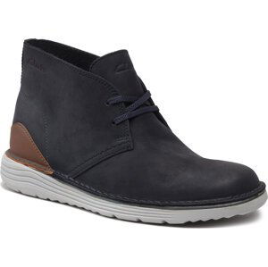 Kotníková obuv Clarks Brahnz Mid 261691117 Tmavomodrá