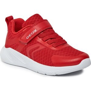Sneakersy Geox J Sprintye Boy J45GBA 01450 C7000 S Red