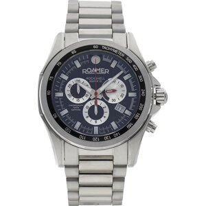 Hodinky Roamer Rockshell Mark III Chrono 220837 41 55 20 Silver