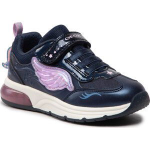 Sneakersy Geox J Spaceclub G B J268VB 0BLAJ C0694 S Navy/Pink