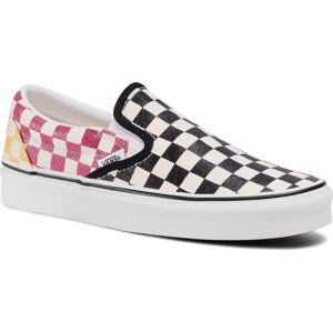 Tenisky Vans Classic Slip-On VN0A4U381HP1 (Glitter Check) Multitrwht