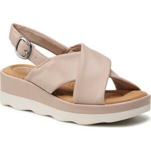 Sandály Clarks Clara Cove 261647254 Sand