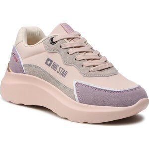 Sneakersy Big Star Shoes JJ274991 Nude