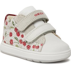 Sneakersy Geox B Biglia Girl B044CC 00722 C0050 White/Red