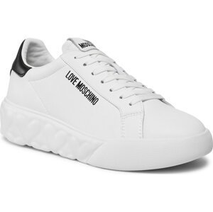 Sneakersy LOVE MOSCHINO JA15034G1IIA110A Bianco/Nero