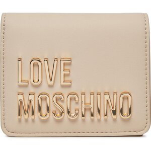 Malá dámská peněženka LOVE MOSCHINO JC5612PP1IKD0110 Avorio