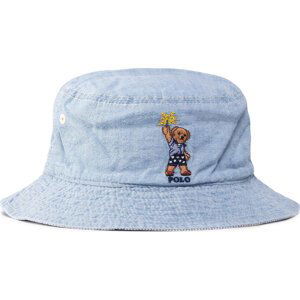 Klobouk bucket hat Polo Ralph Lauren Rvrs Buck Ht 321785670001 Chmbry Blu