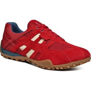 Sneakersy Geox Uomo Snake U4507A 02214 C0003 Red/White