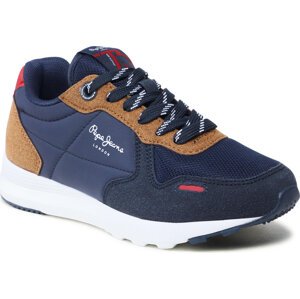 Sneakersy Pepe Jeans York Basic Boy PBS30508 Tobacco 859