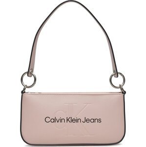 Kabelka Calvin Klein Jeans Sculpted Shoulder Pouch25 Mono K60K610679 Růžová