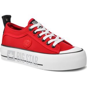 Plátěnky Big Star Shoes II274025 Red