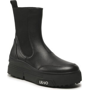 Kotníková obuv s elastickým prvkem Liu Jo Hero 16 BF2165 P0102 Black 22222