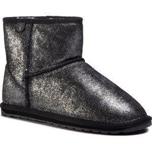 Sněhule EMU Australia Wallaby Mini Metallic Teens T12358 Black