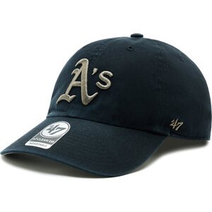 Kšiltovka 47 Brand MLB Oakland Athletics Ballpark Camo 47 CLEAN UP B-BPCAM18GWS-BK Black