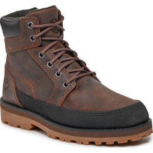 Turistická obuv Timberland Courma Kid Boot W/ Rand TB0A5XHN9311 Dk Brown Full Grain