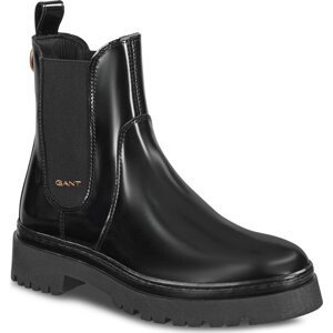 Kotníková obuv s elastickým prvkem Gant Aligrey Chelsea Boot 27551324 Black