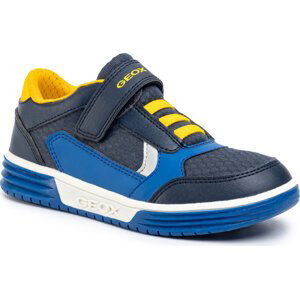 Sneakersy Geox J Argonat B.A. J0229A 0FE14 C0657 D Navy/Yellow