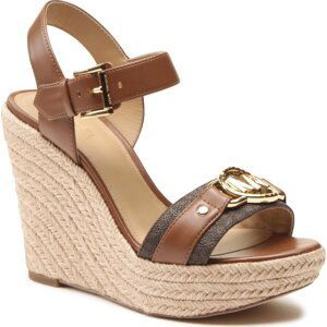 Espadrilky MICHAEL Michael Kors Rory Wedge 40R3ROHS2L Luggage