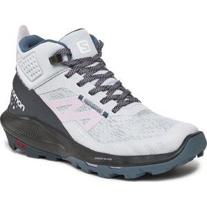 Trekingová obuv Salomon Outpulse Mid Gtx GORE-TEX L47152400 Arctic Ice / India Ink / Orchid Bloom