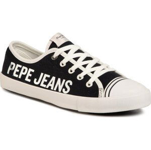 Plátěnky Pepe Jeans Gery Branding PLS30954 Navy 595