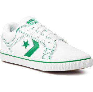 Tenisky Converse El Distrito 2.0 Ox A00374C White/Green/Gum Honey