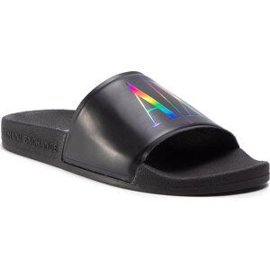 Nazouváky Armani Exchange XDP011 XV266 N223 Black/Rainbow Logo