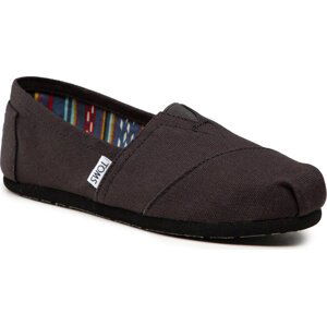 Polobotky Toms Classic 10002472 Black Canvas