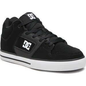 Sneakersy DC Pure Mid ADYS400082 Black/White (BKW)