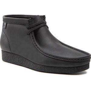 Kotníková obuv Clarks Shacre Boot 261594407 Black Leather