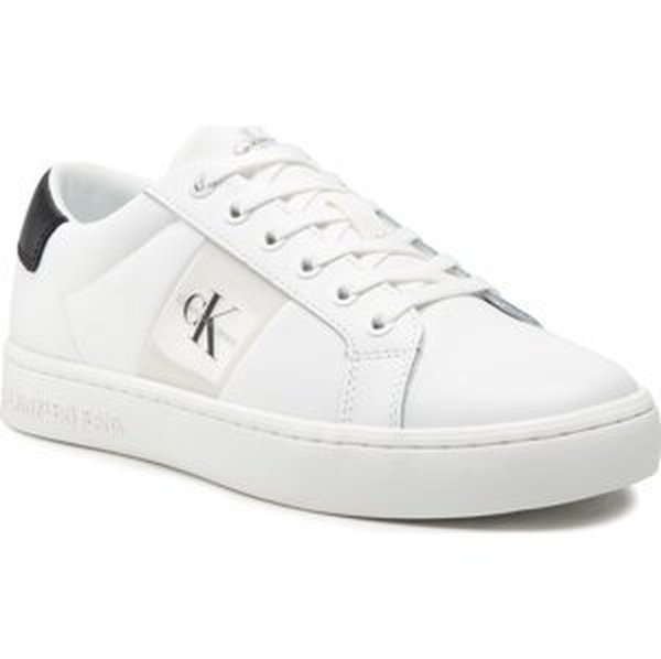 Sneakersy Calvin Klein Jeans Classic Cupsole 1 YM0YM00318 White/Black 0K8