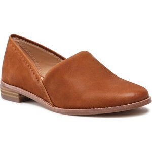 Polobotky Clarks Pure Easy 261573974 Tan Leather