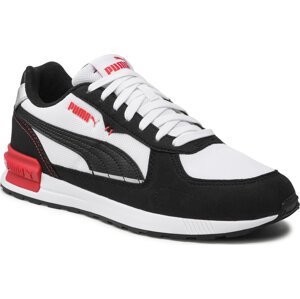 Sneakersy Puma Graviton 380738 12 White/Black/Red/Puma Silver