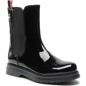 Kozačky Tommy Hilfiger Chelsea Boot T4A5-32408-0775 S Black 999