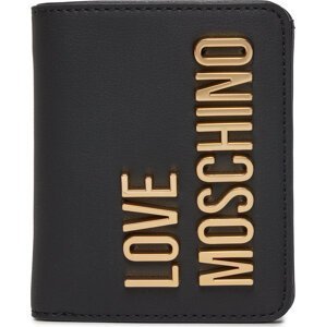 Malá dámská peněženka LOVE MOSCHINO JC5612PP1IKD0000 Černá