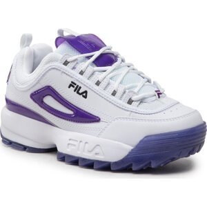 Sneakersy Fila Disruptor T Teens FFT0050.13155 White/Prism Violet
