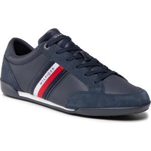 Sneakersy Tommy Hilfiger Corporate Material Mix Leather FM0FM03741 Desert Sky DW5