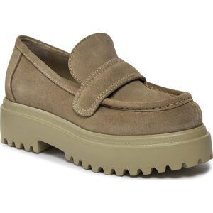 Loafersy Le Silla Ranger 6477T020M1PPBAK085 Beige