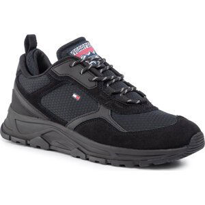 Sneakersy Tommy Hilfiger Fashion Mix Sneaker FM0FM02582 Black BLK