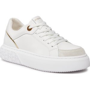 Sneakersy Pinko Yoko 02 SS0001 P014 White/Platinum ZIA
