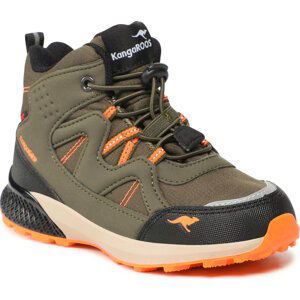 Kotníková obuv KangaRoos K-Hk Tour Rtx 18801 000 8021 Olive/Neon Orange