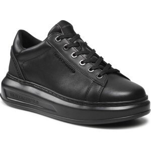 Sneakersy KARL LAGERFELD KL62525 Black Lthr/Mono