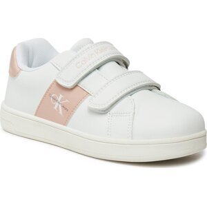 Sneakersy Calvin Klein Jeans V1A9-80782-1355 S White/Pink X134