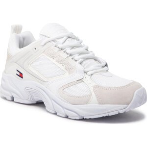 Sneakersy Tommy Jeans Archive Run Wmn EN0EN01722 White YBR