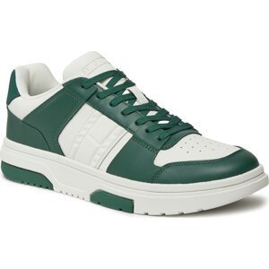 Sneakersy Tommy Jeans Tjm Leather Cupsole 2.0 EM0EM01352 Court Green L4L